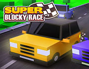 Play SUPER BLOCKY RACE Game