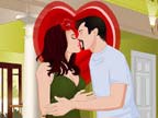 Play Angelina And Brad Kissing Game