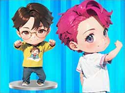 Play BTS Chibi Claw Machine Online on games440.com