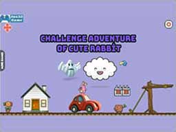 Play Challenge adventure of cute rabbit Online on games440.com