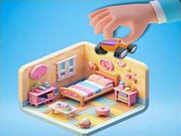 Play Crazy Room 3D Online on games440.com