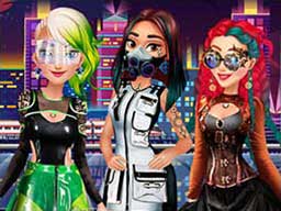 Play Cyberpunk City Fashion Online on games440.com