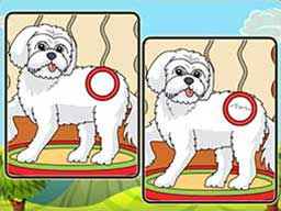 Play Dogs Spot The Differences 2 Online on games440.com