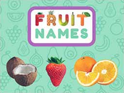 Play Fruit Names Online on games440.com