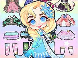 Play Hair Doll Dress Up Online on games440.com