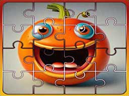 Play halloween pumpkin Jigsaw Game Online on games440.com