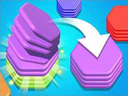 Play Hexa Sort 3D Online on games440.com