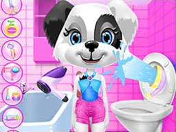 Play Lucy Dog Care Online on games440.com