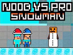 Play Noob vs Pro Snowman Online on games440.com