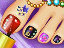 Play Pedicure Nail Salon Online on games440.com