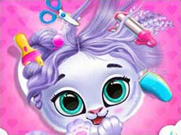 Play Pets Grooming Bubble Party Online on games440.com