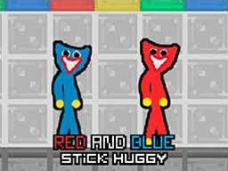 Play Red and Blue Stick Huggy Online on games440.com
