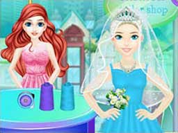Play Romantic Wedding Dress Shop Online on games440.com