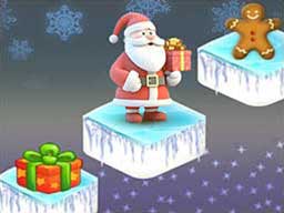 Play Santa Ice Jump Online on games440.com