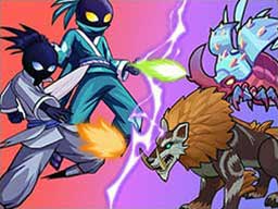 Play Stick Ninja Survival Online on games440.com