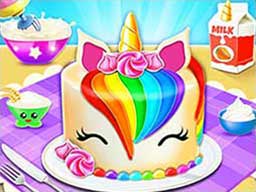 Play Unicorn Cake Maker Online on games440.com