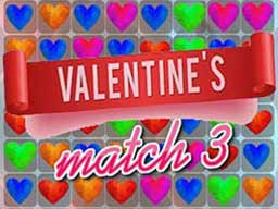 Play Valentins Match 3 Online on games440.com