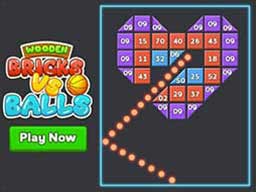 Play Wooden Bricks Vs Balls Online on games440.com