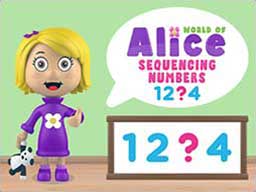 Play World of Alice Sequencing Numbers Online on games440.com